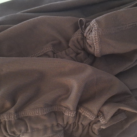 RBX TUMMY CONTROL Compression High Waisted Mesh Drawstring Legging - Picture 7 of 7